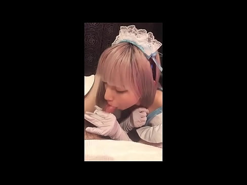 ❤️ Japanese Idol [mayuka], fransk hushjelp kostyme, del 1, blowjob og rykk av med lotion ☑ Kvalitetsporno hos oss ❌❤